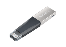 فلش مموری سن دیسک Mini USB to Lightning مدل iXpand Mini با ظرفیت 256 گیگابایت